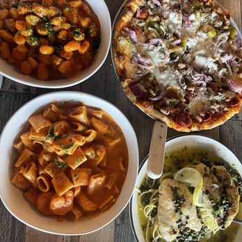 Vito's Italian Kitchen - Gabby's Vodka Chicken Picatta, Gnocci, BYO pizza - Italian Near Me - Harrisonburg, Virginia Vito's Italian Kitchen - Gabby's Vodka Chicken Picatta, Gnocci, BYO pizza - Italian Near Me - Harrisonburg, Virginia