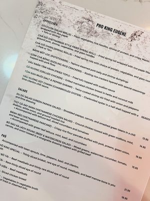Menu photo 3 Pho King Eugene, OR