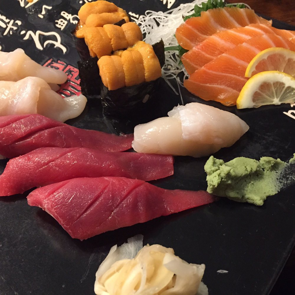 Ryoko's - Blue fin toro, salmon, scallop, uni - Sushi Bars Near Me - San Francisco, California