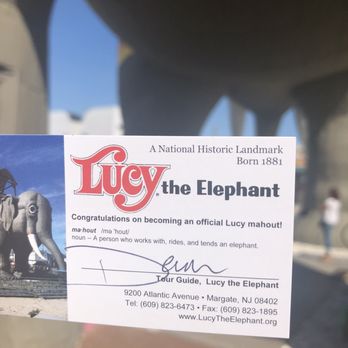 Lucy the Elephant - 6/17/18 - Landmarks & Historical Buildings Near Me - Margate City, New Jersey Lucy the Elephant - 6/17/18 - Landmarks & Historical Buildings Near Me - Margate City, New Jersey