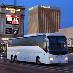 VIP Transportation - 56 passenger Vip Lux Bus.