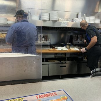 Waffle House - Plastic up, all in masks - Diners Near Me - Flowery Branch, Georgia Waffle House - Plastic up, all in masks - Diners Near Me - Flowery Branch, Georgia