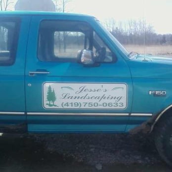 Jesse's Landscaping - a blue truck parked in a field - Landscaping Near Me - Greenwich, Ohio Jesse's Landscaping - a blue truck parked in a field - Landscaping Near Me - Greenwich, Ohio