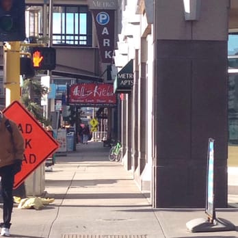 Hell's Kitchen - Outside sign - New American Near Me - Minneapolis, Minnesota