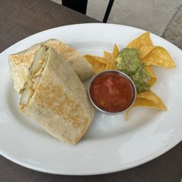 Breakfast burrito.