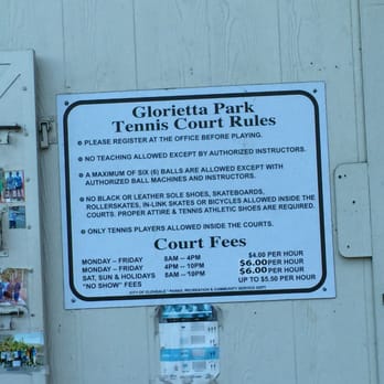 Glorietta Park - Tennis Court Rules & Feez - Parks Near Me - Glendale, California Glorietta Park - Tennis Court Rules & Feez - Parks Near Me - Glendale, California