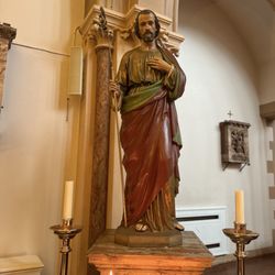St Aloysius R C Church - Statue in vestibule