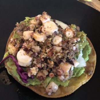 La Condesa - Octopus tostada - Mexican Near Me - Wellington, Ontario La Condesa - Octopus tostada - Mexican Near Me - Wellington, Ontario