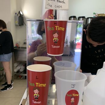 Tea Time Taiwan - Drink sizes - Bubble Tea Near Me - Pearl City, Hawaii Tea Time Taiwan - Drink sizes - Bubble Tea Near Me - Pearl City, Hawaii