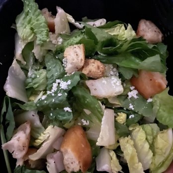 Bonefish Grill - Caesar salad, nothing but lettuce. I did remove the inedible croutons-Bonefish you'd be better off buying these. And a pinch of parm - Seafood Near Me - Huntsville, Alabama Bonefish Grill - Caesar salad, nothing but lettuce. I did remove the inedible croutons-Bonefish you'd be better off buying these. And a pinch of parm - Seafood Near Me - Huntsville, Alabama