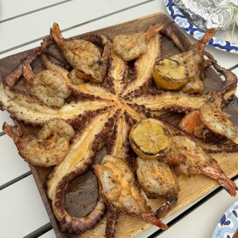 Mr. Shrimp - Grilled octopus and shrimp!! THE BEST!! - Food Trucks Near Me - San Jose, California Mr. Shrimp - Grilled octopus and shrimp!! THE BEST!! - Food Trucks Near Me - San Jose, California