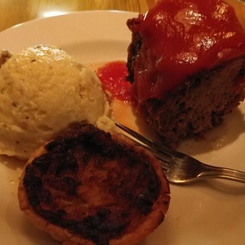 Southern Roots - Meatloaf. Potatoes & onion pie - Southern Near Me - Jamestown, North Carolina