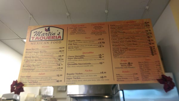Menu photo 7 Martin's Taqueria Windsor, CA Menu photo 7 Martin's Taqueria Windsor, CA