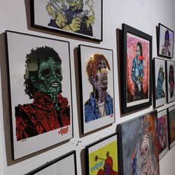 Los Olvidados - Local Artwork for exhibit