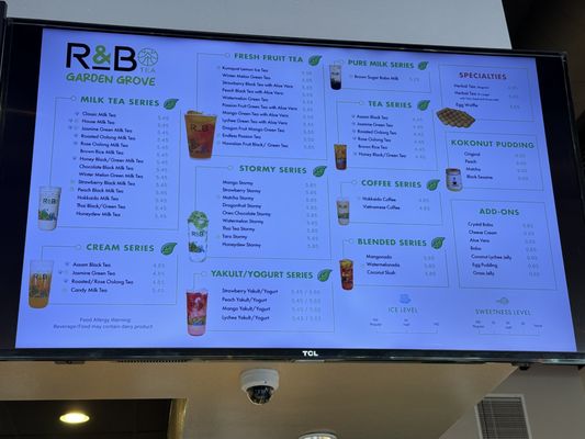 Menu photo 8 R&B Tea Garden Grove, CA Menu photo 8 R&B Tea Garden Grove, CA