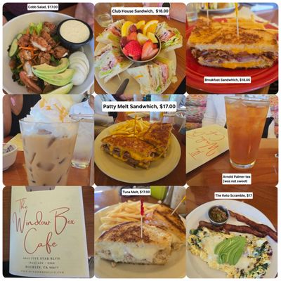 Menu photo 2 Window Box Cafe Rocklin, CA
