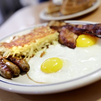 IHOP - Ultimate Bacon & Sausage Combo - American Near Me - San Jose, California