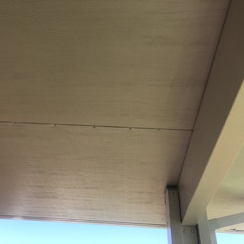 Take Cover Patios - Detailed work provided inside the patio cover to correct the previous contractors work with the seams. - Patio Coverings Near Me Take Cover Patios - Detailed work provided inside the patio cover to correct the previous contractors work with the seams. - Patio Coverings Near Me