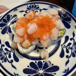 Hamachi Scallop roll Hamachi Scallop roll