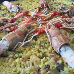 Restaurante Chin-chin - Paella impresionante