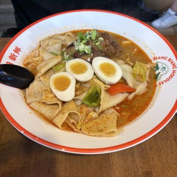 Biang Biang Noodles - Pork Ribs Soup Noodles - Noodles Near Me - Seattle, Washington