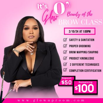The Glowup Room - The Beauty of the Brow class coming up! - Waxing Near Me The Glowup Room - The Beauty of the Brow class coming up! - Waxing Near Me