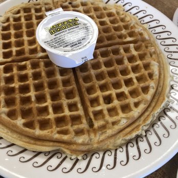 Waffle House - a waffle on a plate - Diners Near Me - Winnie, Texas