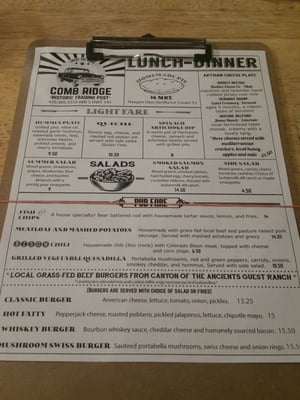 Menu photo 6 Comb Ridge Eat and Drink Bluff, UT