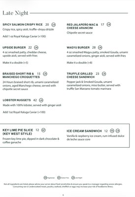 Menu photo 2 Upside Miami, FL Menu photo 2 Upside Miami, FL