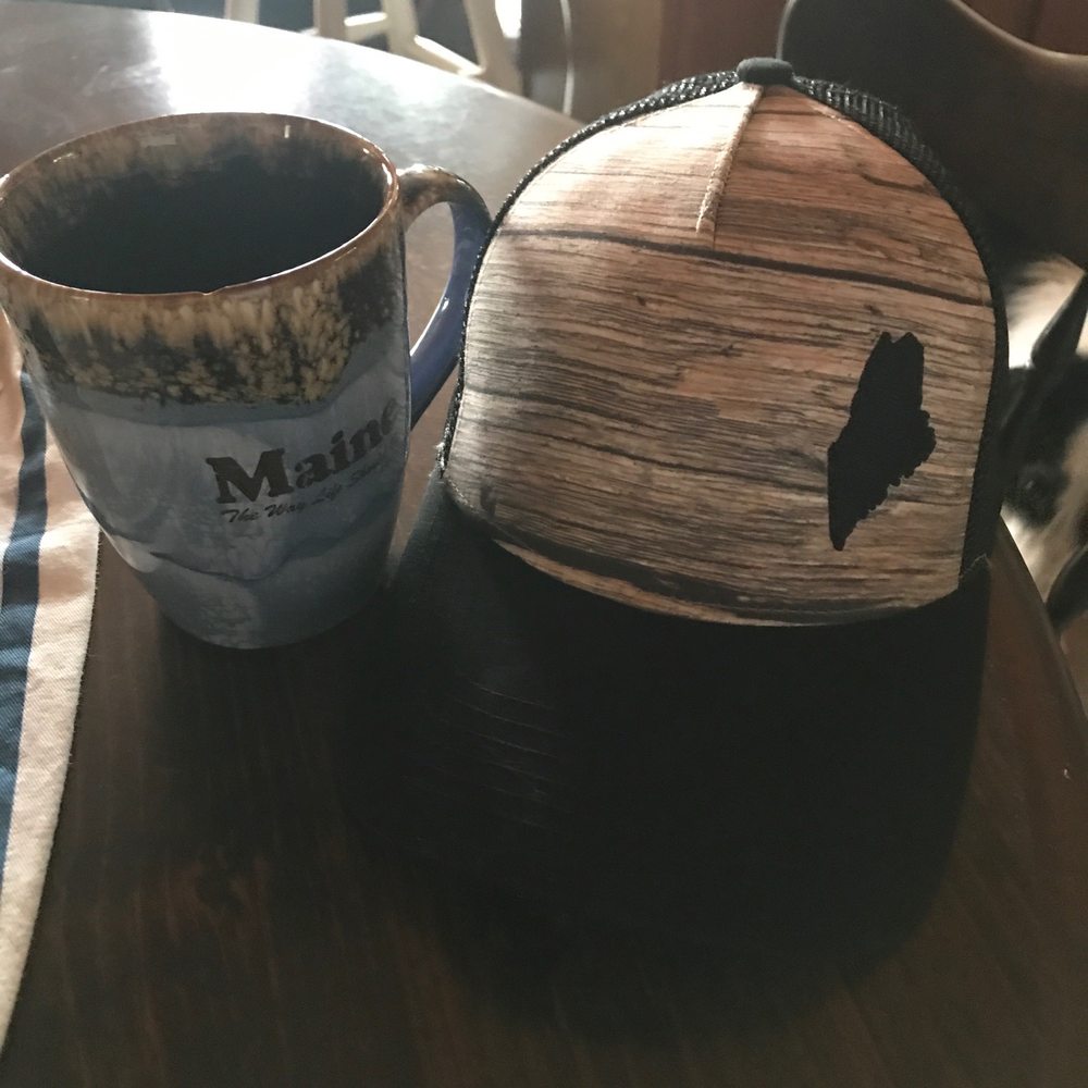 A coffee mug I got a few years ago and the hat-I LOVE! Just got this last week!! A coffee mug I got a few years ago and the hat-I LOVE! Just got this last week!!