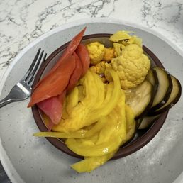 So many good flavors in these pickles, you can taste the fennel and all the spices in the pickle juice. So many good flavors in these pickles, you can taste the fennel and all the spices in the pickle juice.