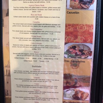 Los Agaves - Menu p. 5 - Mexican Near Me - Thomasville, North Carolina