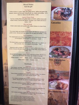 Menu photo 5 Los Agaves Thomasville, NC