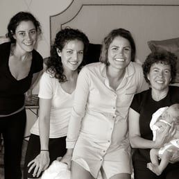 Lara is on my left. Loved my birth team!