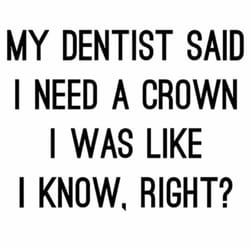 Haha! Love my crown. :P