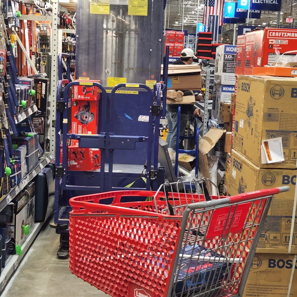 Tool section completely blocked Tool section completely blocked