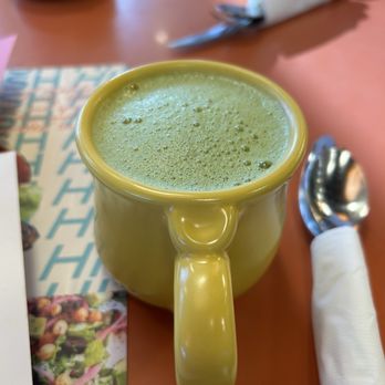 Snooze, an A.M. Eatery - Vanilla Almond Matcha Tea Latte - Breakfast & Brunch Near Me - Laguna Niguel, California Snooze, an A.M. Eatery - Vanilla Almond Matcha Tea Latte - Breakfast & Brunch Near Me - Laguna Niguel, California
