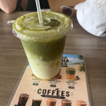 Sharkys Grill - Mango matcha - Breakfast & Brunch Near Me - Dewey Beach, Delaware Sharkys Grill - Mango matcha - Breakfast & Brunch Near Me - Dewey Beach, Delaware