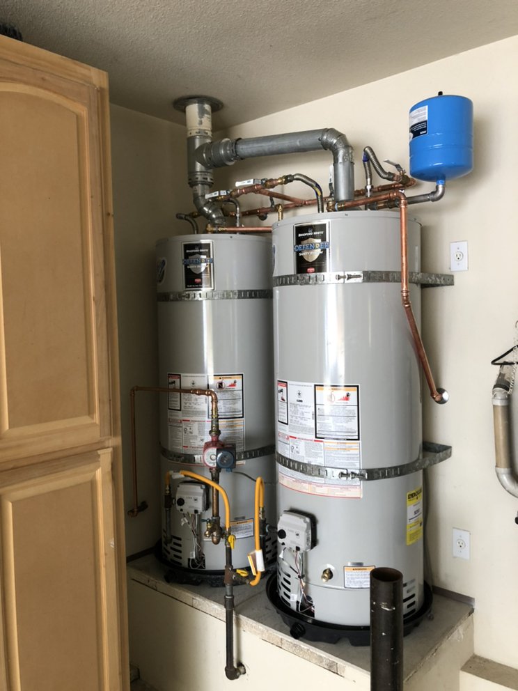 Slide of Water Heater Man