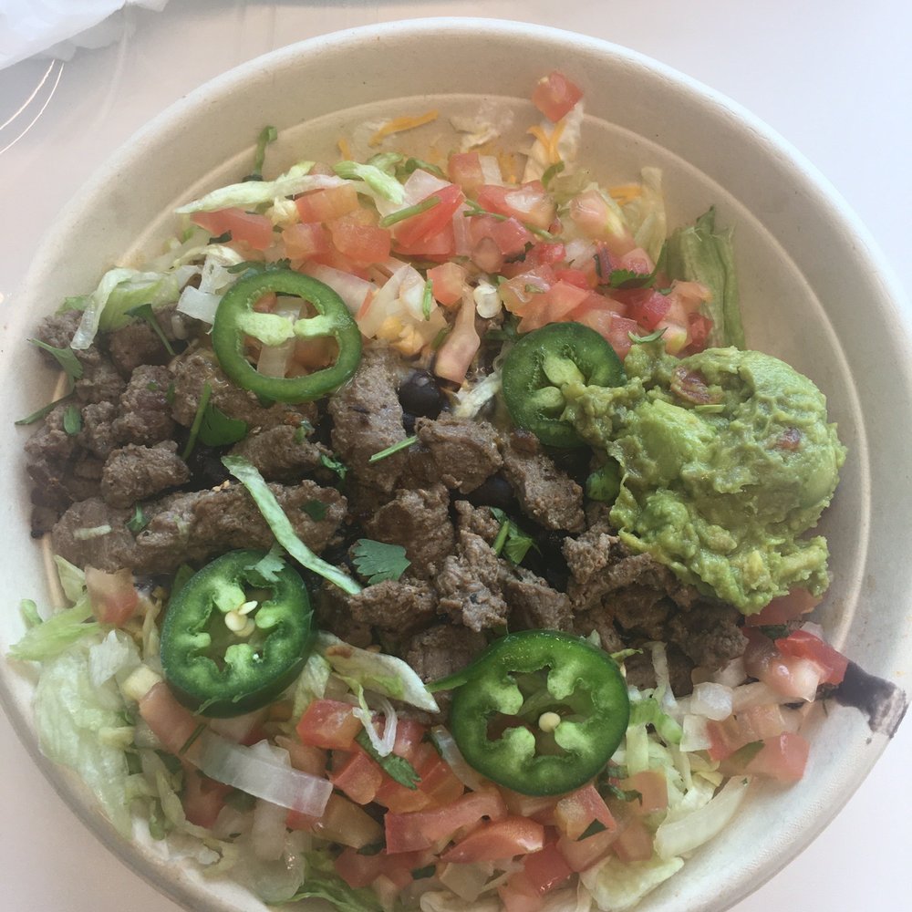 Tijuana Flats - Steak Bowl w/ Guacamole & Jalapeño Peppers - Tex-Mex Near Me - Orlando, Florida Tijuana Flats - Steak Bowl w/ Guacamole & Jalapeño Peppers - Tex-Mex Near Me - Orlando, Florida