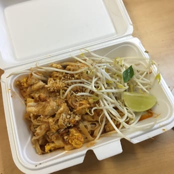 Eat at Thai - Chicken Pad Thai - Thai Near Me - Gainesville, Georgia