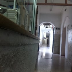 Baños Aquiahuac - Los baños están al fondo del pasillo