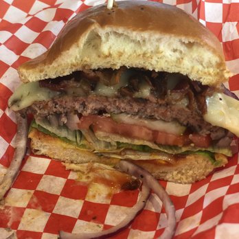 Rockit Char Grill - They cook their hamburger meat medium unless otherwise requested. - Burgers Near Me - Hayward, California Rockit Char Grill - They cook their hamburger meat medium unless otherwise requested. - Burgers Near Me - Hayward, California