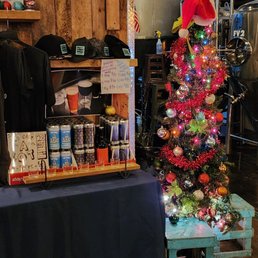 a christmas tree decorated with ornaments