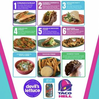Devil’s Lettuce - Special Taco Hell Take-over Menu (vegan) - Vegan Near Me - Henrico, Virginia Devil’s Lettuce - Special Taco Hell Take-over Menu (vegan) - Vegan Near Me - Henrico, Virginia