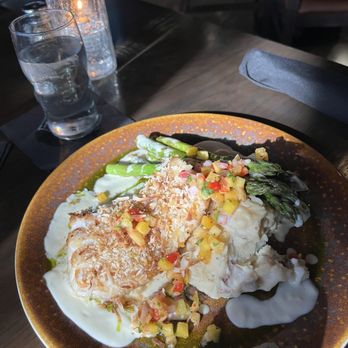 Reunion Kitchen + Drink - halibut special - New American Near Me - Brea, California Reunion Kitchen + Drink - halibut special - New American Near Me - Brea, California