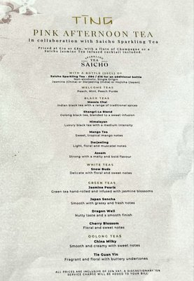 Menu photo 5 TĪNG London, XGL
