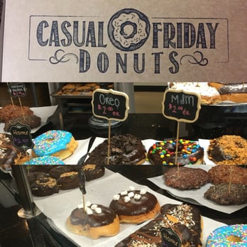 Casual Friday Donuts - Lots of selection, including vegan options. - Donuts Near Me - Spokane, Washington Casual Friday Donuts - Lots of selection, including vegan options. - Donuts Near Me - Spokane, Washington