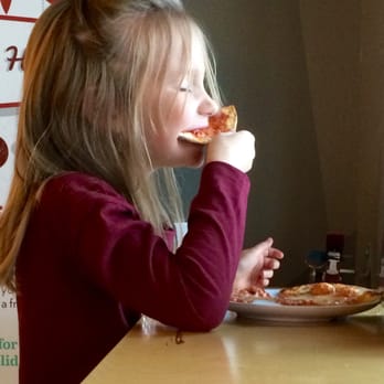 MOD Pizza - Enjoying a yummy mini maddy. - Pizza Near Me - Centennial, Colorado MOD Pizza - Enjoying a yummy mini maddy. - Pizza Near Me - Centennial, Colorado