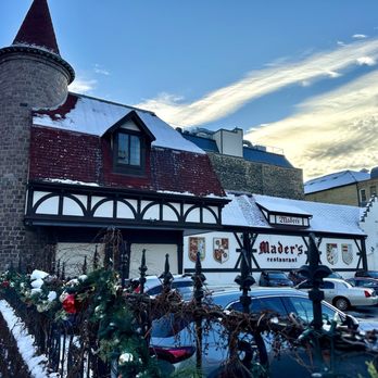 Mader's - Street view. Parking lot on site pictured too. - German Near Me - Milwaukee, Wisconsin